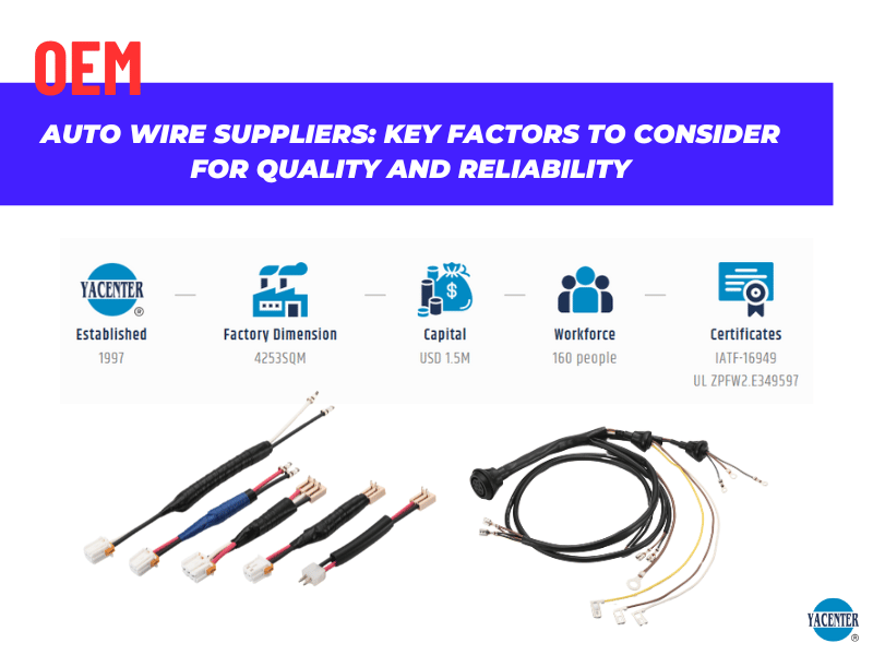 Auto Wire Suppliers: Key Factors to Consider for Quality and Reliability